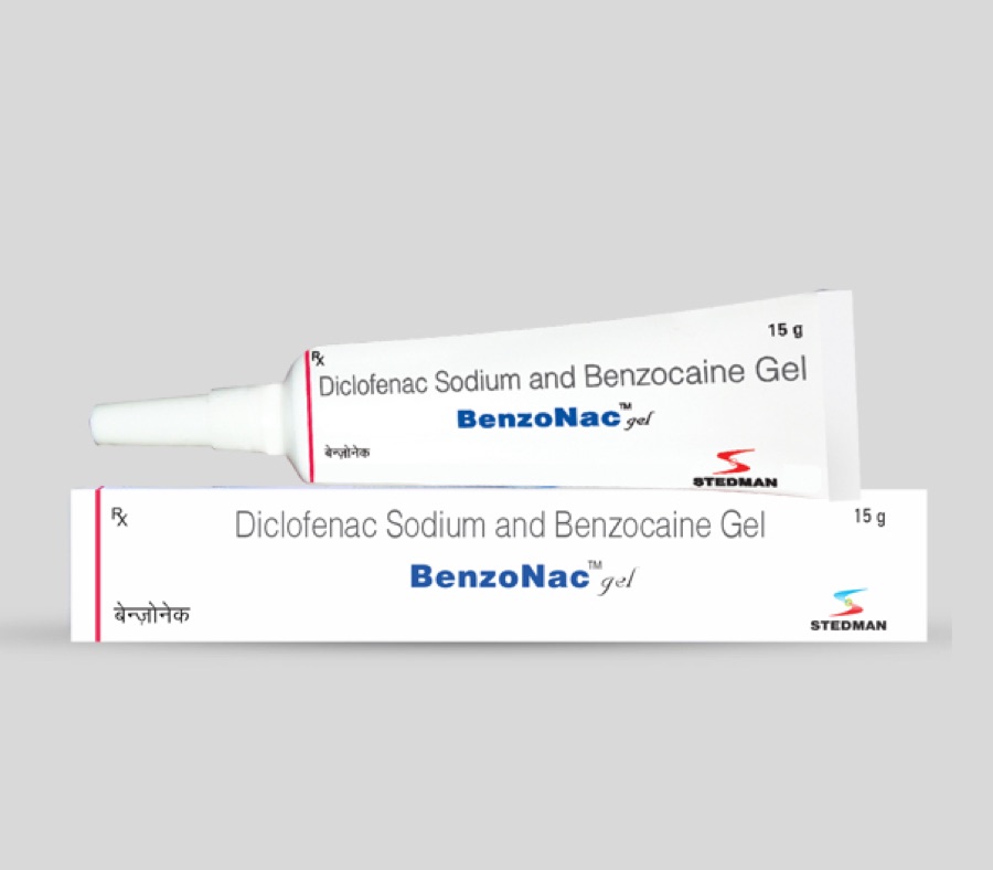 Benzonac Gel pack shot