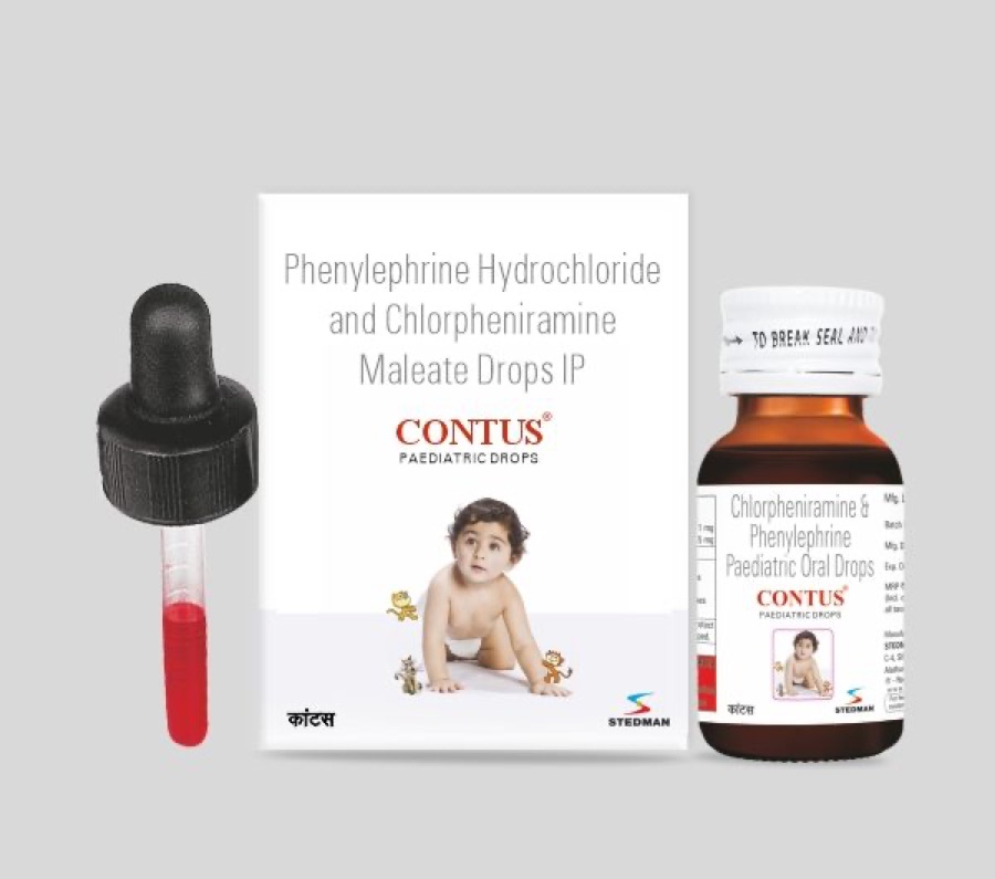 Contus Paediatric Drops pack shot