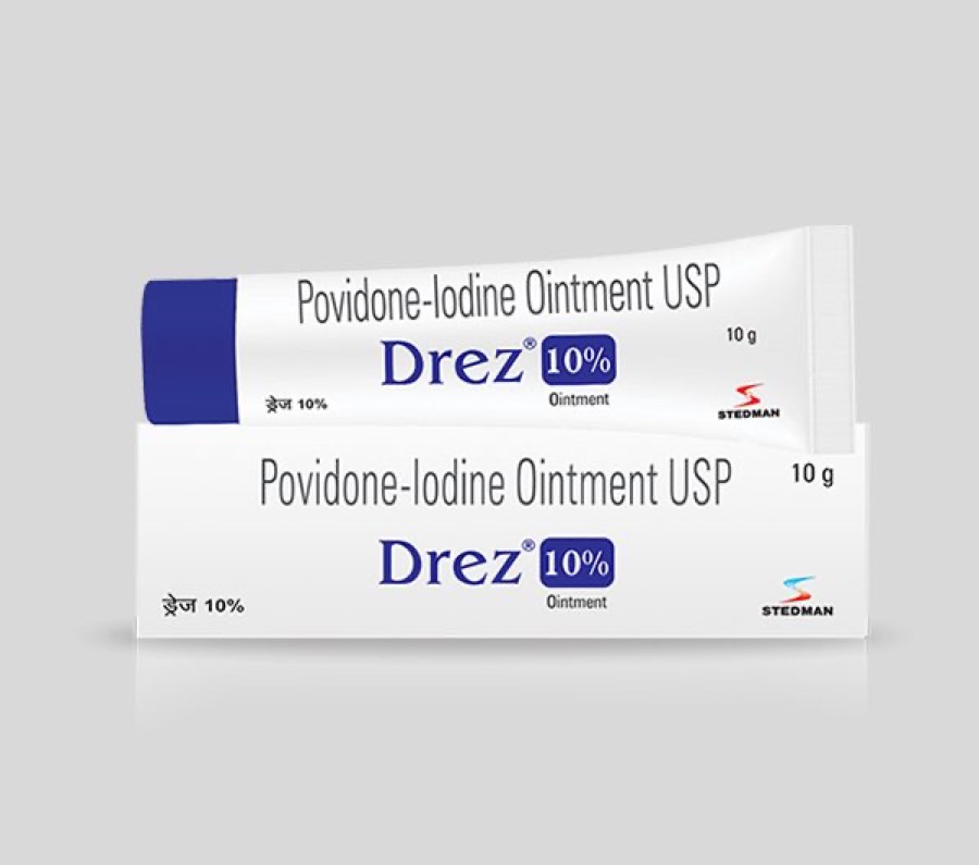 Drez 10% Ointment pack shot