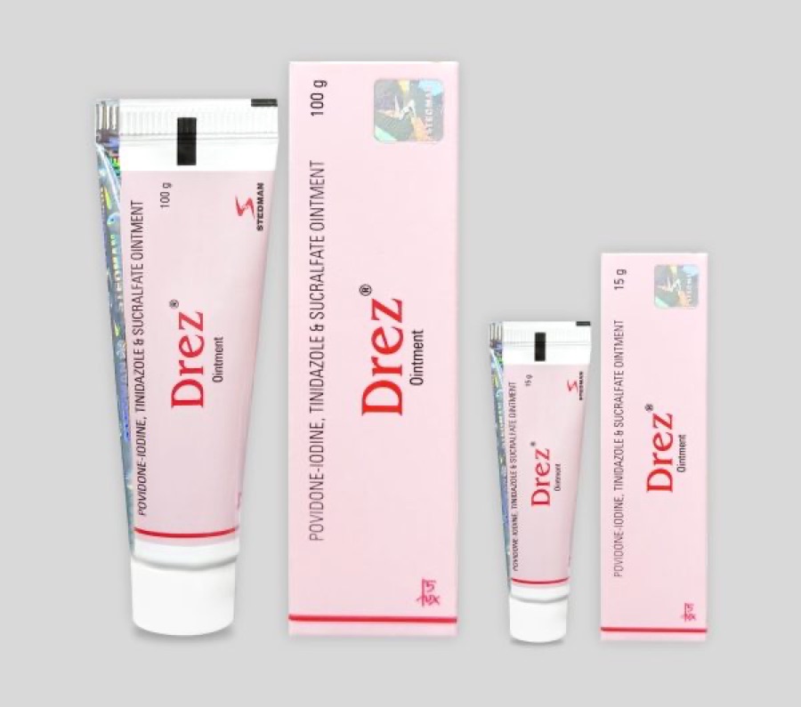 Drez Ointment pack shot