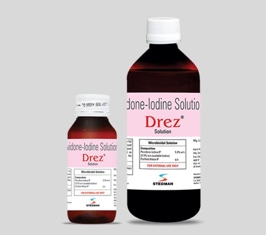 Drez Solution pack shot