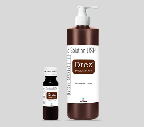 Drez Surgical Scrub pack shot