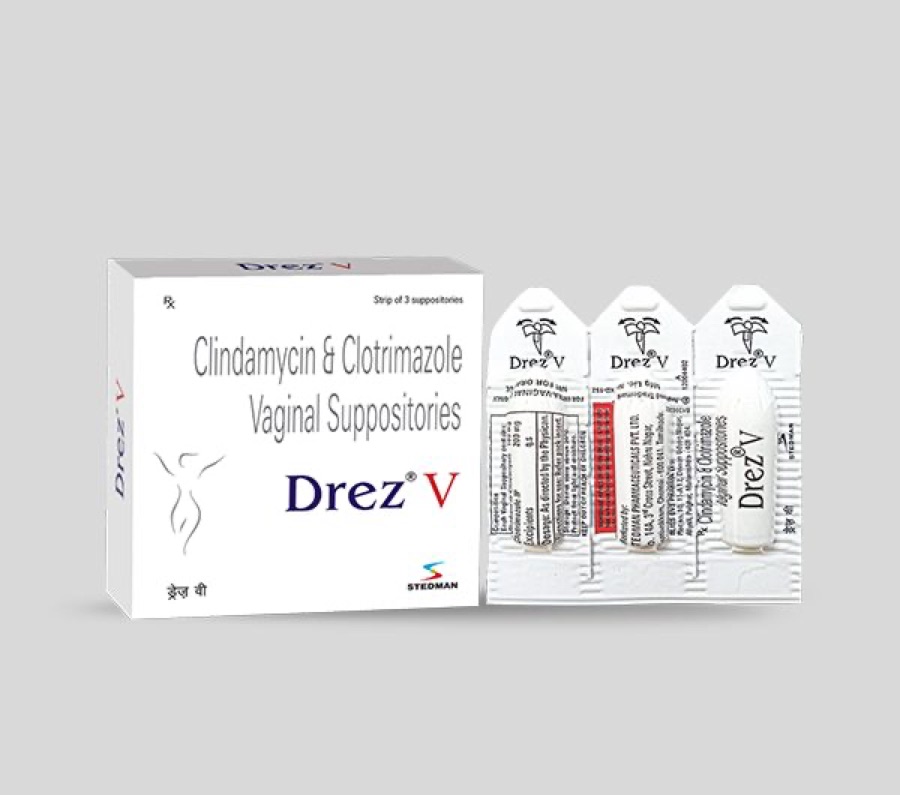 Drez V Suppositories pack shot
