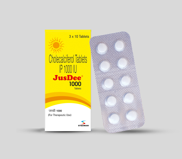 Jusdee 1000 Tablets pack shot