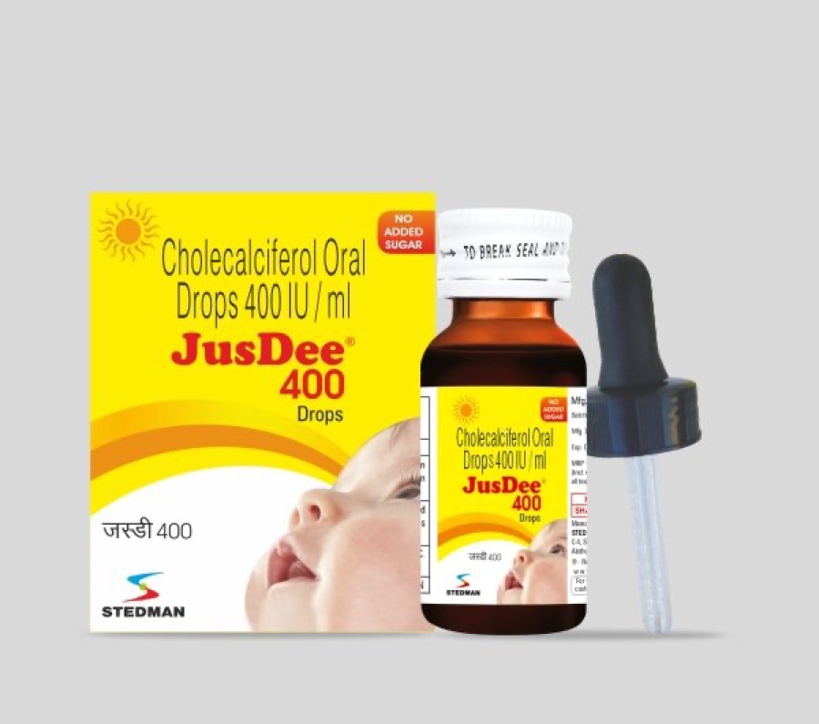 Jusdee 400 Drops pack shot