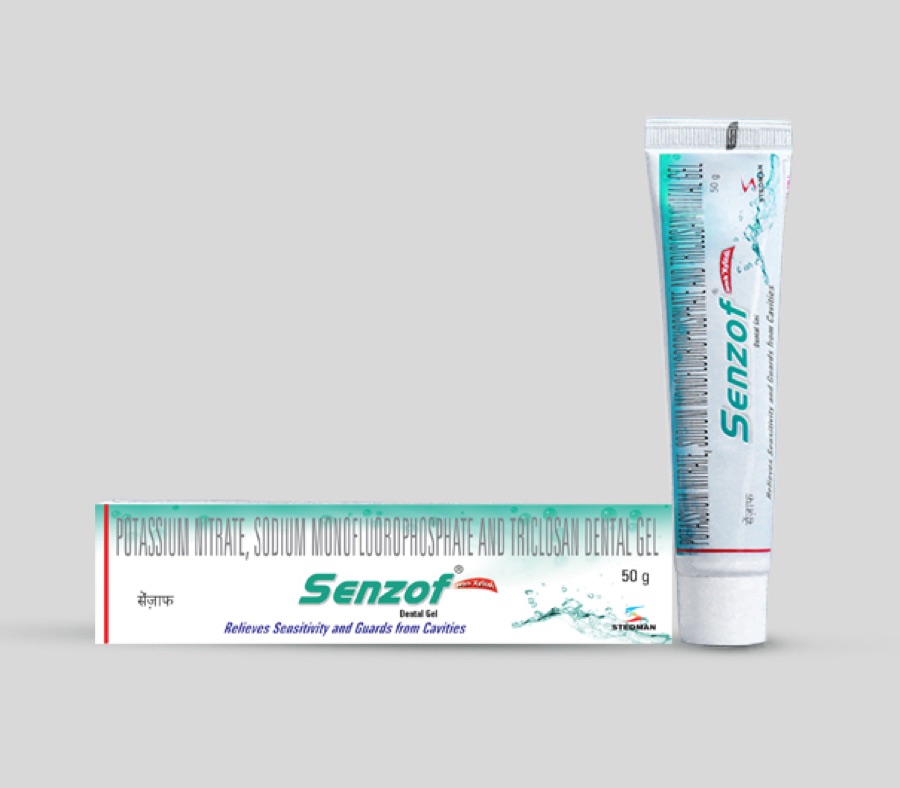 Senzof Dental Gel pack shot