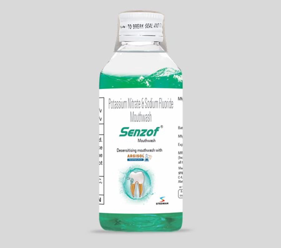 Senzof Mouth Wash pack shot