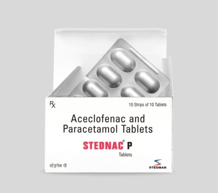 Stednac P Tablets pack shot