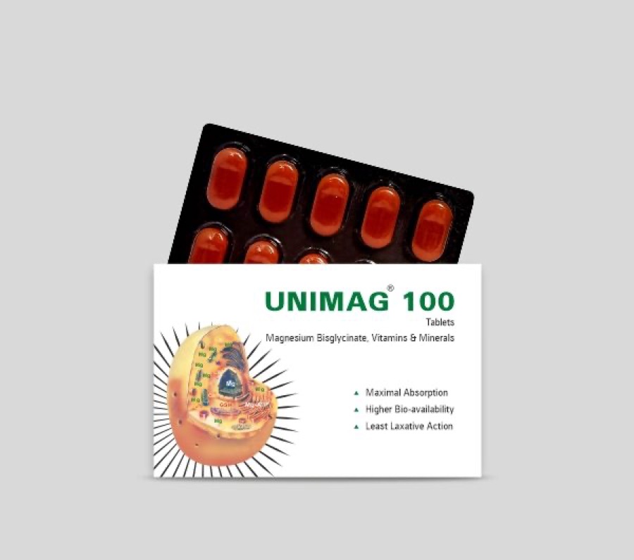 Unimag 100 Tablets pack shot