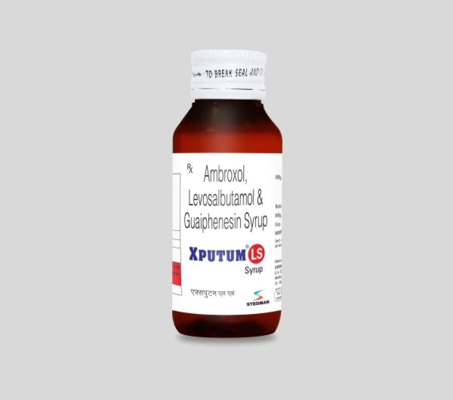 Xputum LS Syrup pack shot