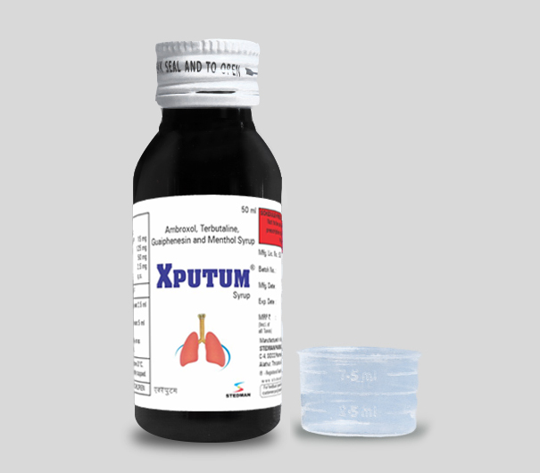 Xputum Syrup pack shot